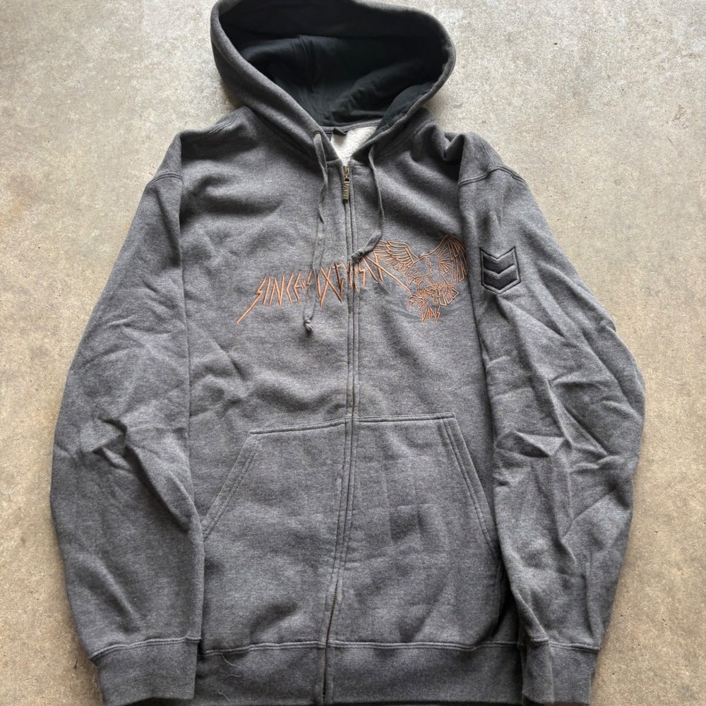 Vintage Y2K Vans Hawk Zip up hoodie Size XL